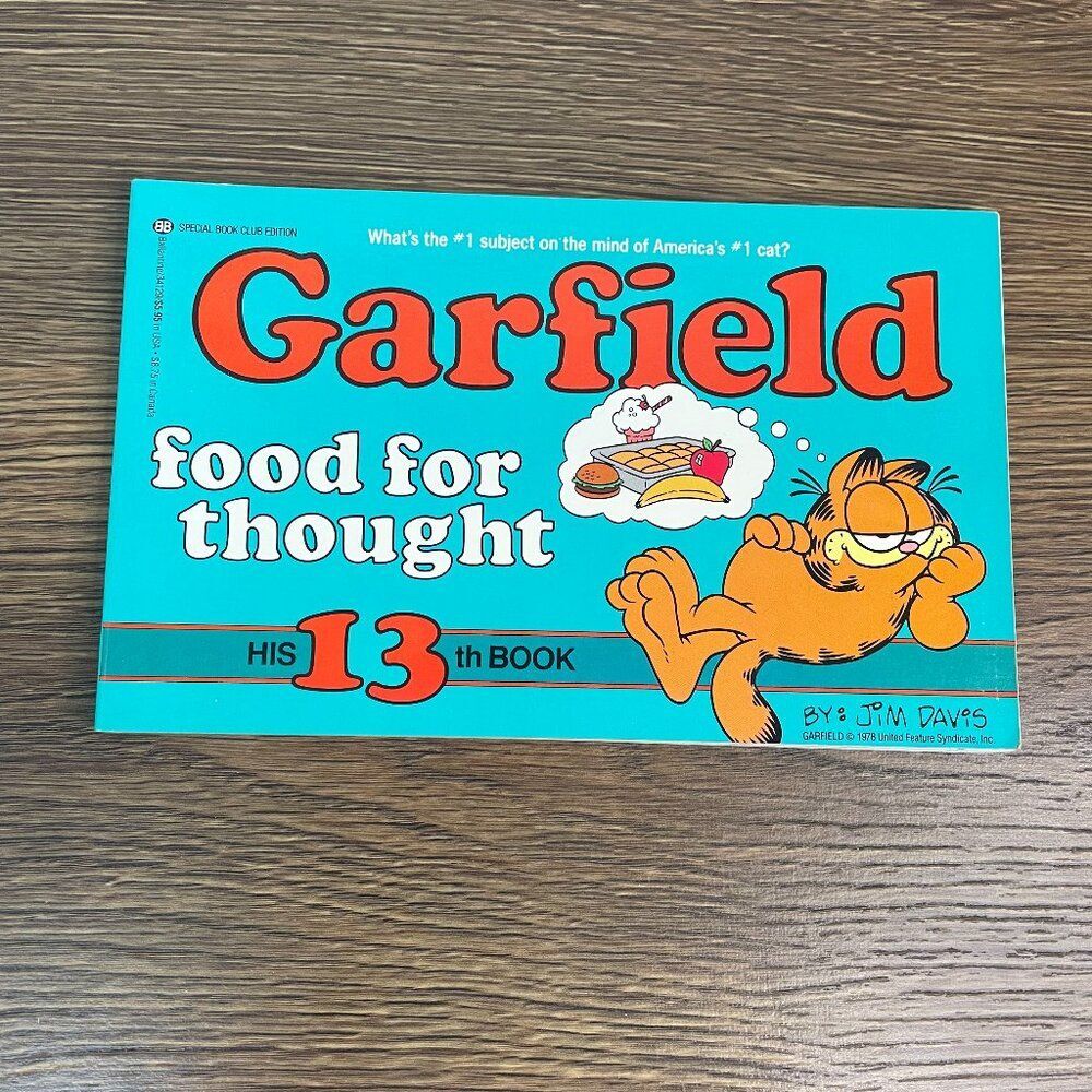 Vintage Garfield: Food for Thought (His 13th Book) by Jim Davis - Classic Comics